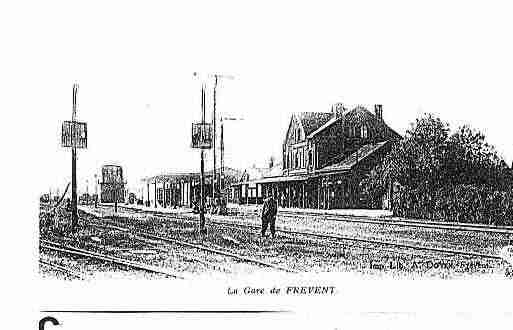 Ville de FREVENT Carte postale ancienne