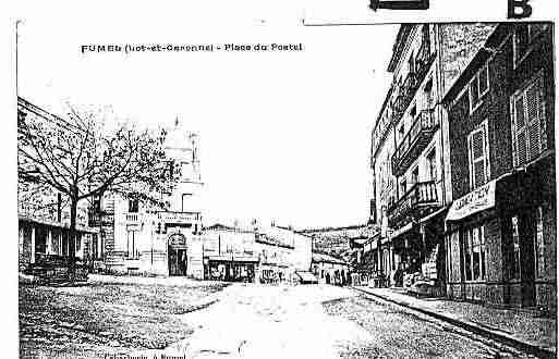 Ville de FUMEL Carte postale ancienne