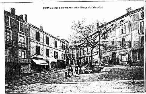 Ville de FUMEL Carte postale ancienne