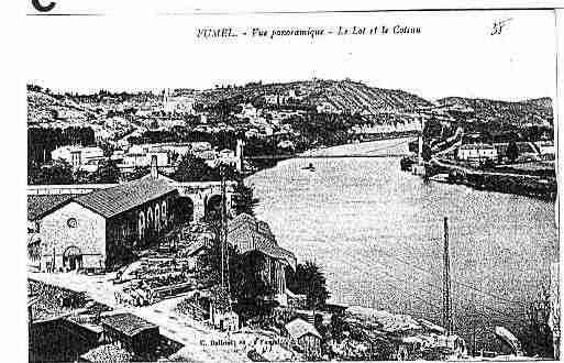 Ville de FUMEL Carte postale ancienne