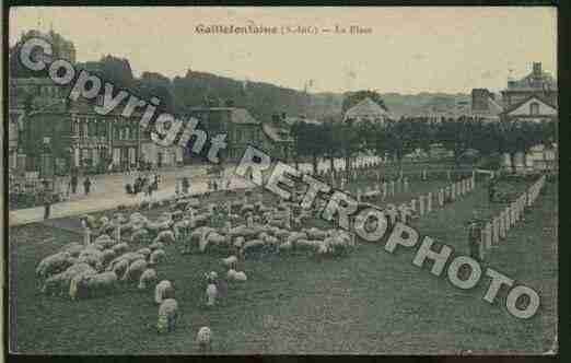 Ville de GAILLEFONTAINE Carte postale ancienne