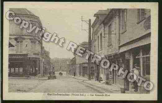 Ville de GAILLEFONTAINE Carte postale ancienne