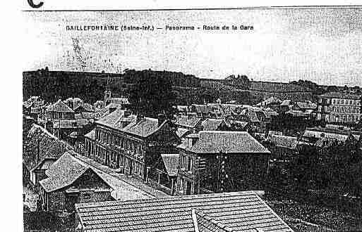 Ville de GAILLEFONTAINE Carte postale ancienne