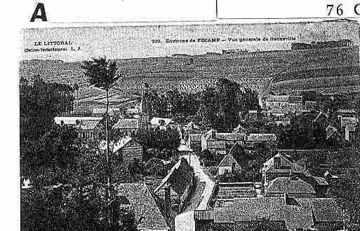 Ville de GANZEVILLE Carte postale ancienne