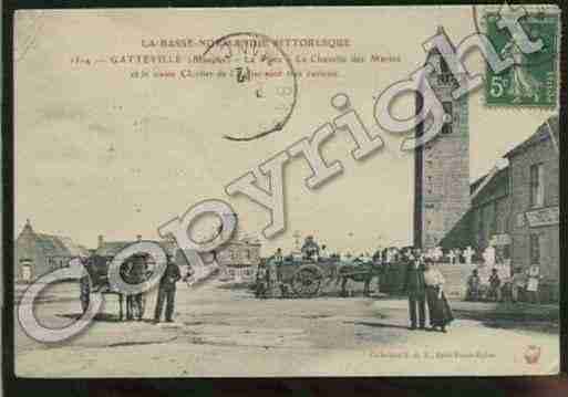 Ville de GATTEVILLELEPHARE Carte postale ancienne