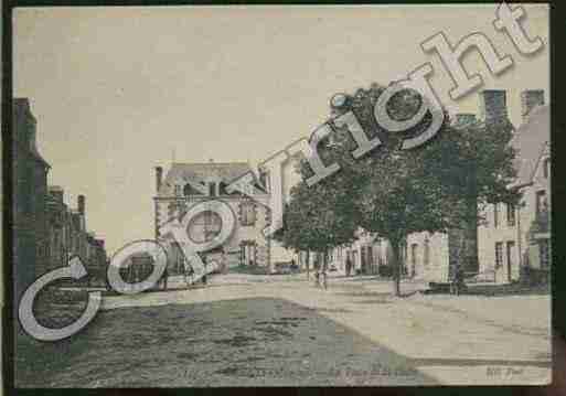 Ville de GENETS Carte postale ancienne