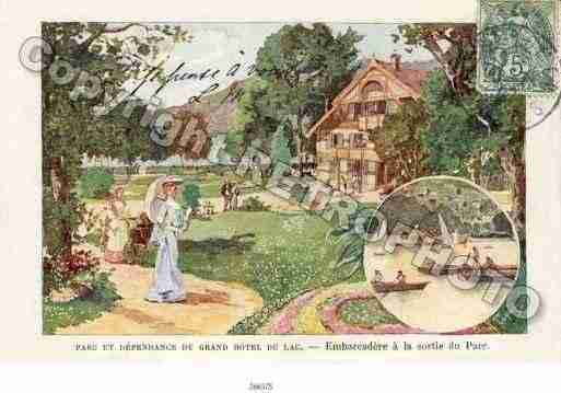 Ville de GERARDMER Carte postale ancienne