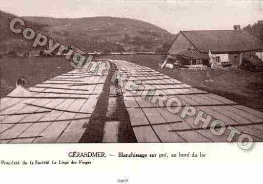 Ville de GERARDMER Carte postale ancienne