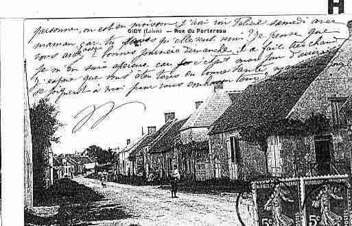 Ville de GIEN Carte postale ancienne