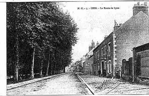 Ville de GIEN Carte postale ancienne