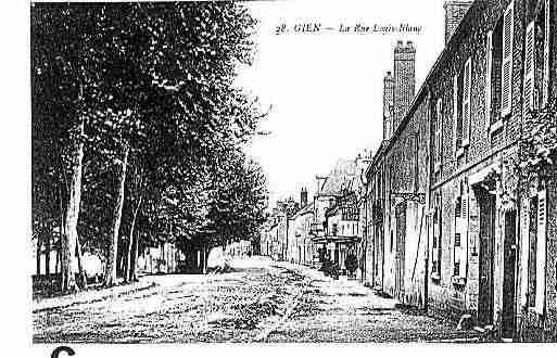 Ville de GIEN Carte postale ancienne