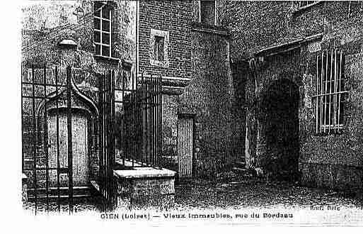 Ville de GIEN Carte postale ancienne