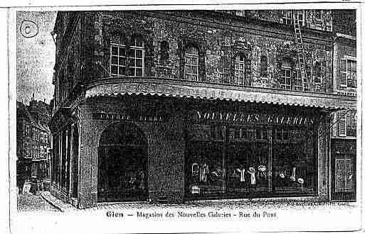 Ville de GIEN Carte postale ancienne