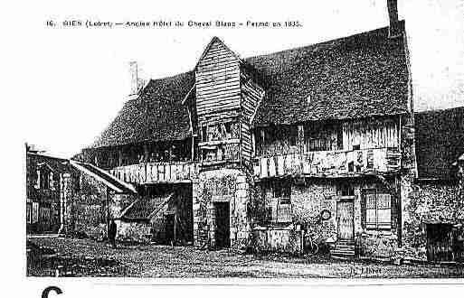 Ville de GIEN Carte postale ancienne