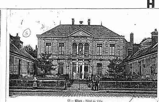 Ville de GIEN Carte postale ancienne