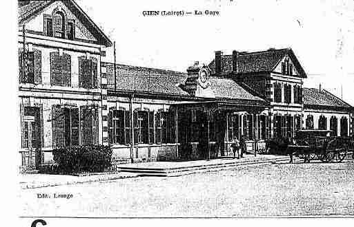Ville de GIEN Carte postale ancienne
