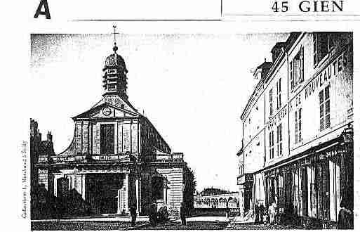Ville de GIEN Carte postale ancienne
