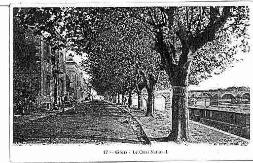 Ville de GIEN Carte postale ancienne