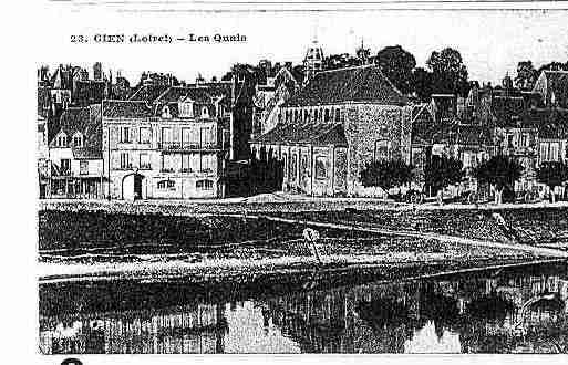 Ville de GIEN Carte postale ancienne