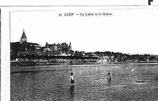 Ville de GIEN Carte postale ancienne