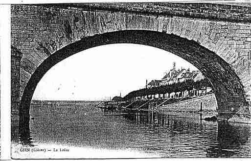 Ville de GIEN Carte postale ancienne