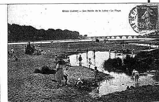 Ville de GIEN Carte postale ancienne