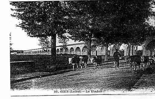 Ville de GIEN Carte postale ancienne