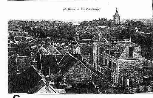 Ville de GIEN Carte postale ancienne