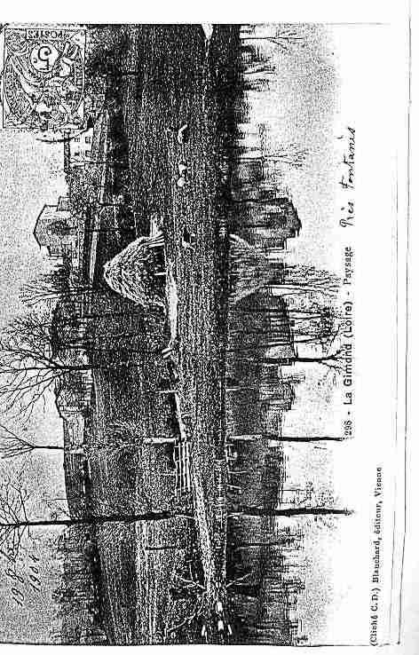 Ville de GIMOND(LA) Carte postale ancienne Ville de GIMOND(LA) Carte postale ancienne
