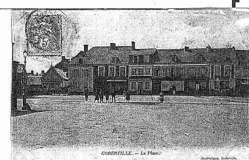 Ville de GODERVILLE Carte postale ancienne