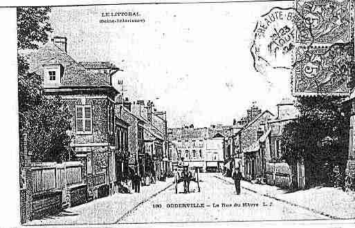 Ville de GODERVILLE Carte postale ancienne