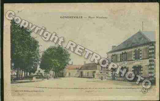 Ville de GONDREVILLELAFRANCHE Carte postale ancienne Ville de GONDREVILLELAFRANCHE Carte postale ancienne