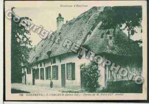 Ville de GONFREVILLEL\\\'ORCHER Carte postale ancienne