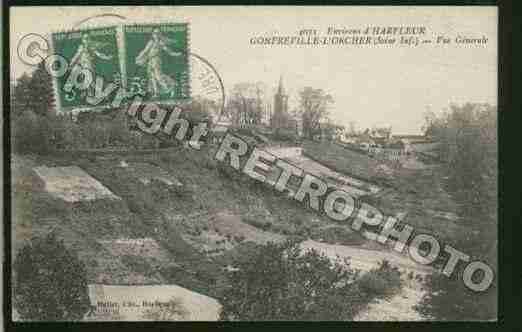 Ville de GONFREVILLEL\'ORCHER Carte postale ancienne