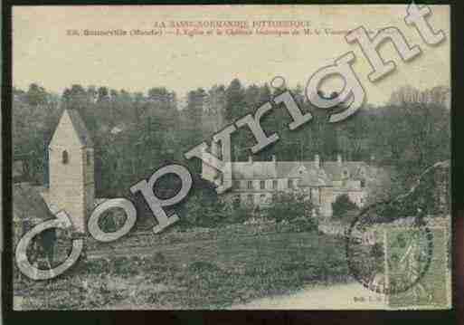 Ville de GONNEVILLE Carte postale ancienne