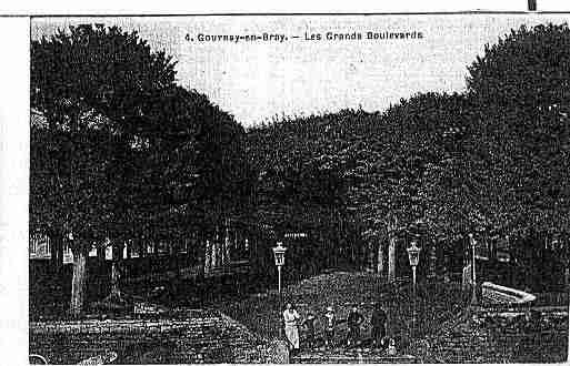 Ville de GOURNAYENBRAY Carte postale ancienne