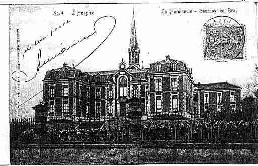 Ville de GOURNAYENBRAY Carte postale ancienne