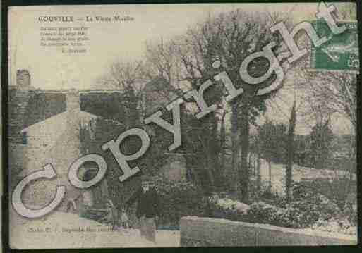 Ville de GOUVILLESURMER Carte postale ancienne Ville de GOUVILLESURMER Carte postale ancienne
