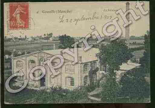 Ville de GOUVILLESURMER Carte postale ancienne
