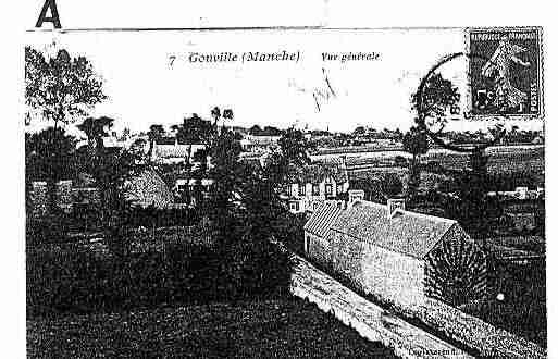 Ville de GOUVILLESURMER Carte postale ancienne