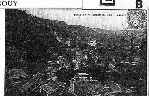 Ville de GOUY Carte postale ancienne Ville de GOUY Carte postale ancienne