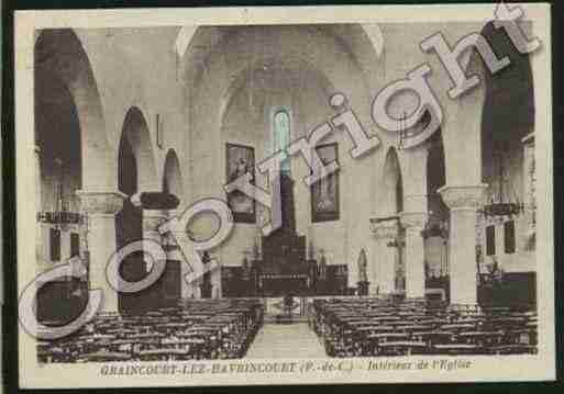 Ville de GRAINCOURTLESHAVRINCOURT Carte postale ancienne Ville de GRAINCOURTLESHAVRINCOURT Carte postale ancienne