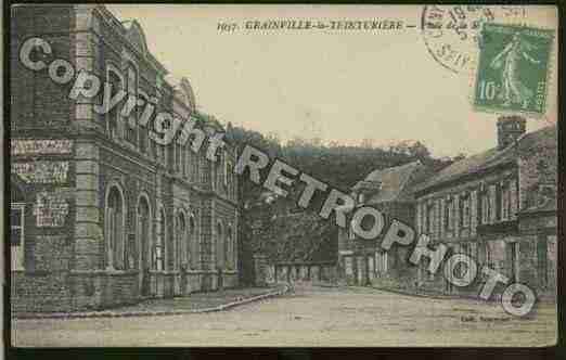 Ville de GRAINVILLELATEINTURIERE Carte postale ancienne