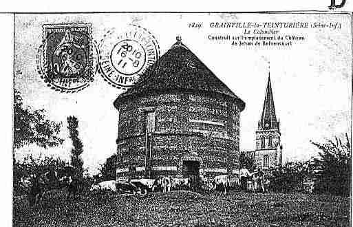 Ville de GRAINVILLELATEINTURIERE Carte postale ancienne