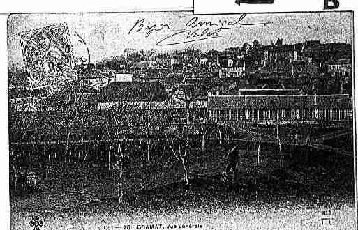 Ville de GRAMAT Carte postale ancienne Ville de GRAMAT Carte postale ancienne
