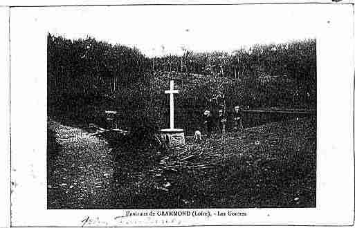 Ville de GRAMMOND Carte postale ancienne