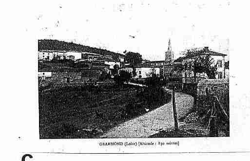 Ville de GRAMMOND Carte postale ancienne