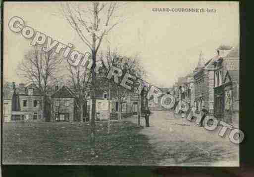 Ville de GRANDCOURONNE Carte postale ancienne