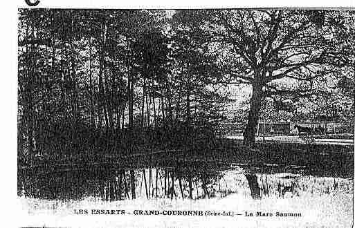 Ville de GRANDCOURONNE Carte postale ancienne