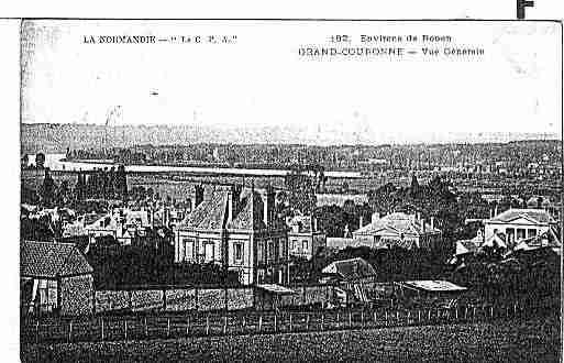 Ville de GRANDCOURONNE Carte postale ancienne